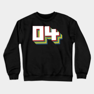 Number 4 Crewneck Sweatshirt